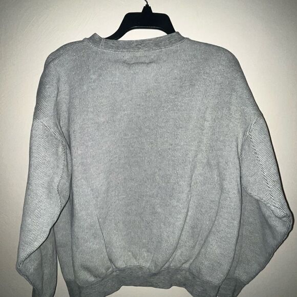 VTG 90s FOTL Boss America Embroidered Pullover Crewneck Sweatshirt Faded L - Picture 4 of 4